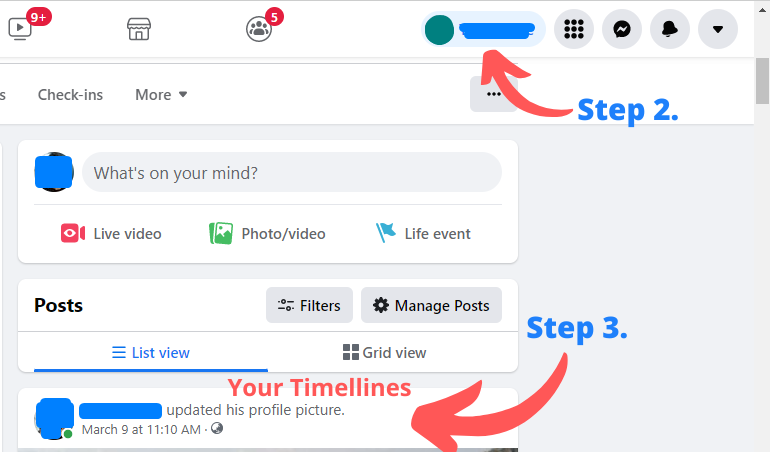 Where Do I Find My Timeline On Facebook FB Helpful Tips